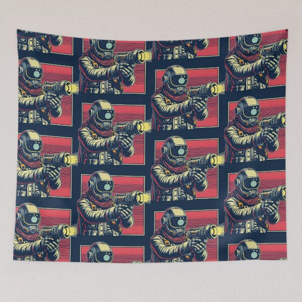 Item preview, Space Pirate Pop Art Style designed and sold by artofuniverse.
