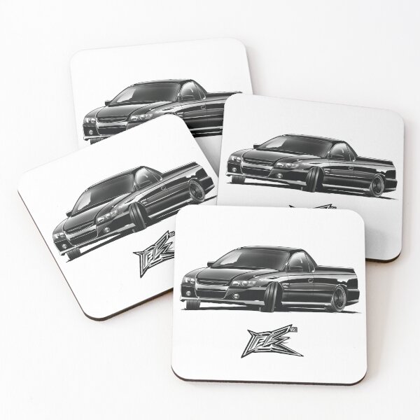 Item preview, holden commodore ute vu black  designed and sold by NaquashM.