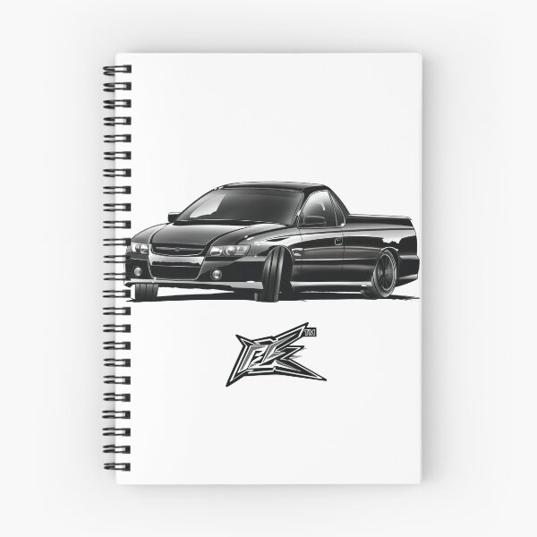Item preview, holden commodore ute vu black  designed and sold by NaquashM.