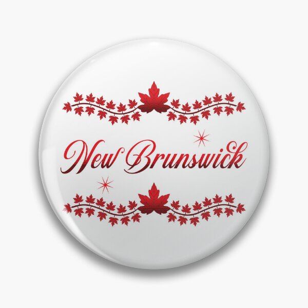 Item preview, New Brunswick from Tjays a Big Bold and Red Design on a Cool designed and sold by TJays.