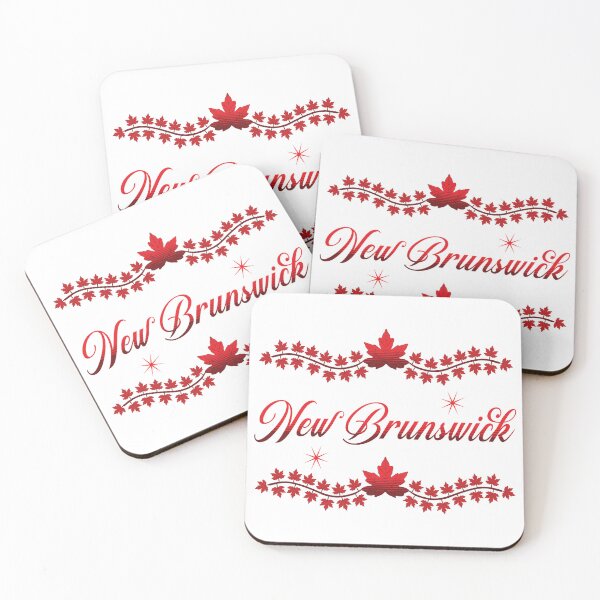 Item preview, New Brunswick from Tjays a Big Bold and Red Design on a Cool designed and sold by TJays.