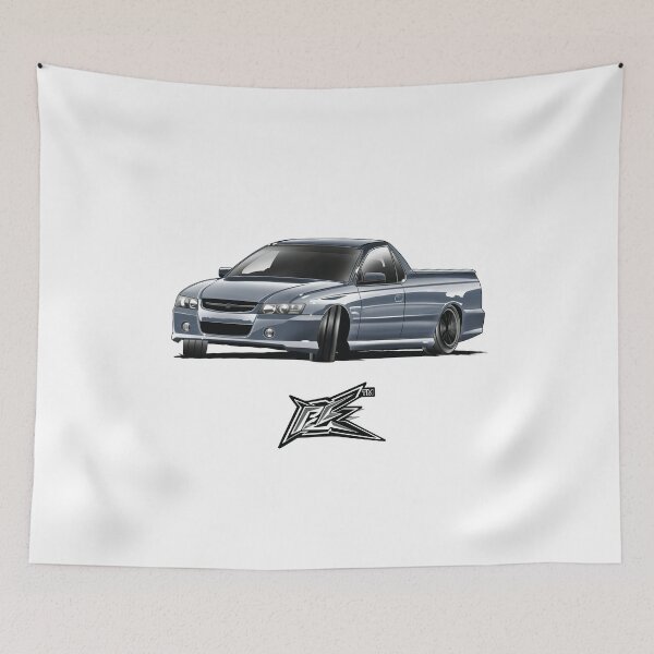 Item preview, holden commodore ute vu GRAY designed and sold by NaquashM.
