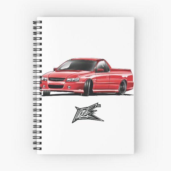 Item preview, holden commodore ute vu red  designed and sold by NaquashM.
