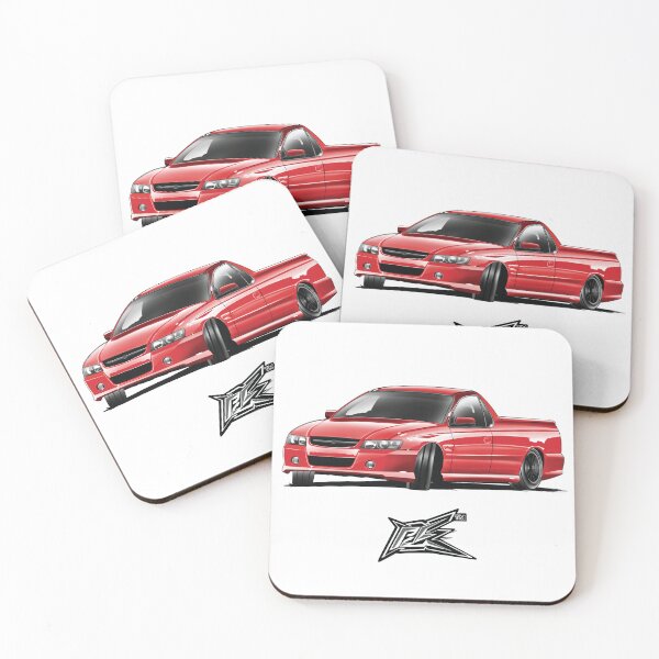 Item preview, holden commodore ute vu red  designed and sold by NaquashM.