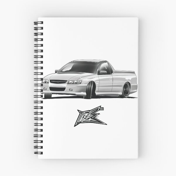 Item preview, holden commodore ute vu white  designed and sold by NaquashM.