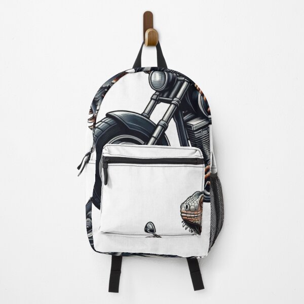 Item preview, Iguana on a Motorcycle: Nature’s Speed Enthusiast designed and sold by Aqmean.
