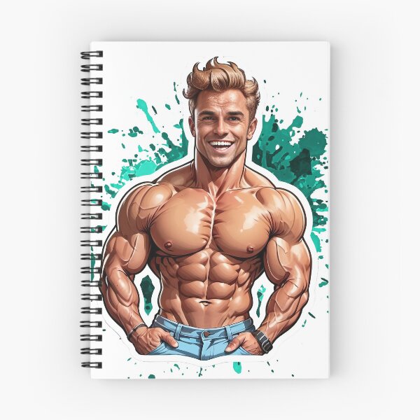 Item preview, New Series: Bodybuilder Sticker #38 designed and sold by ForeverPrintsOK.