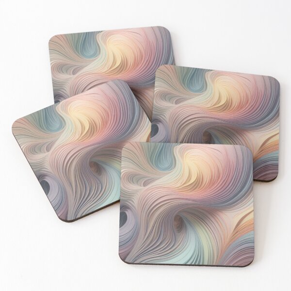 Item preview, DIGITAL PRINT - Abstract details pastel colors designed and sold by Homescu Ioana.