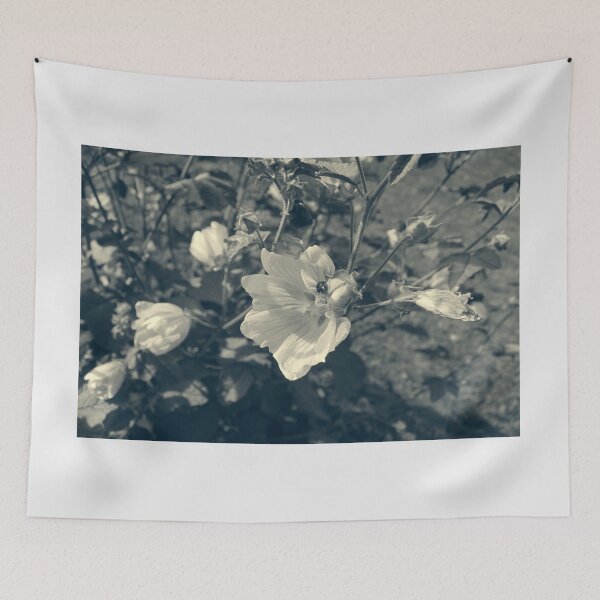Item preview, Nostalgic Malva thuringiaca Flowers designed and sold by Taina Sohlman.