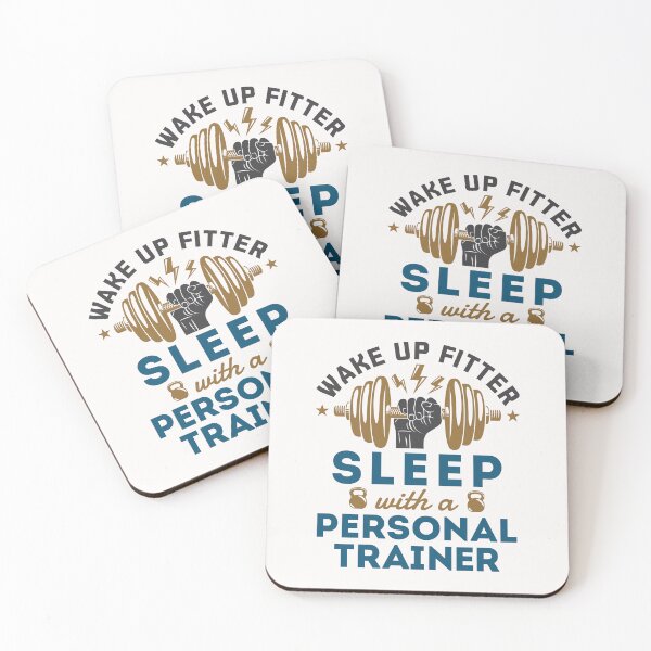 Item preview, Wake Up Fitter Sleep with a Personal Trainer designed and sold by jaygo.