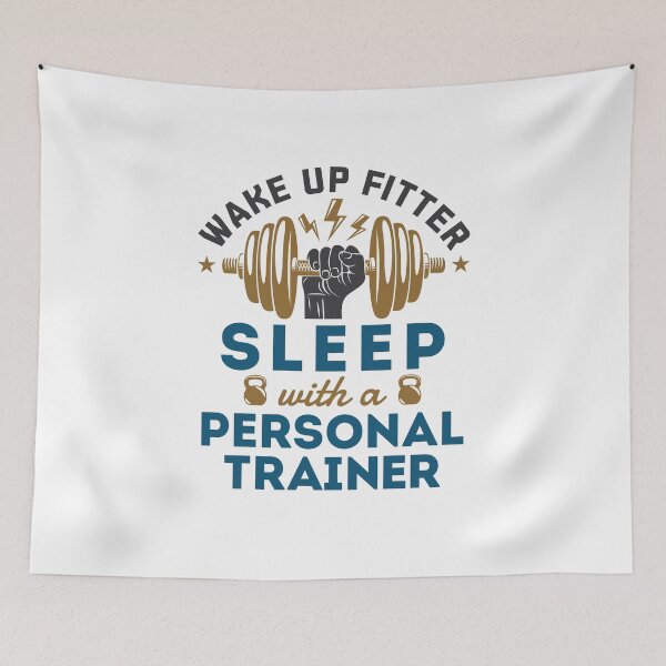 Item preview, Wake Up Fitter Sleep with a Personal Trainer designed and sold by jaygo.