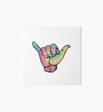 Tie Dye Shaka Art Board