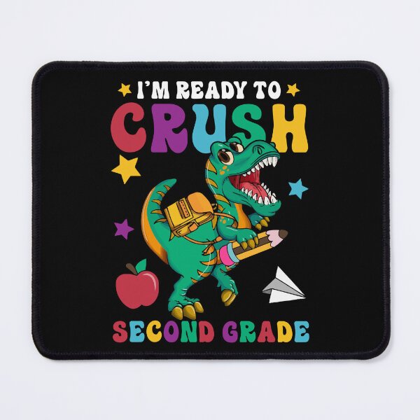 Item preview, Funny dinosaur I’m Ready To Crush Second Grade For Second Graders designed and sold by creativevogue.