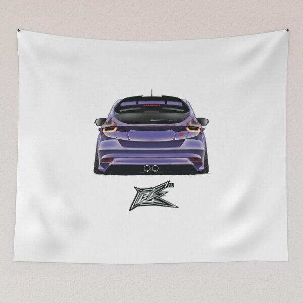 Item preview, ford focus st rear purple  designed and sold by NaquashM.