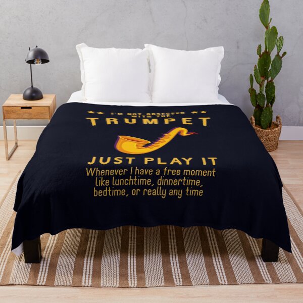 Item preview, Trumpet Enthusiast’s Anthem: Celebrating the Unwavering Passion and Joy of Playing the Trumpet Anytime, Anywhere designed and sold by ArteeInnovation.