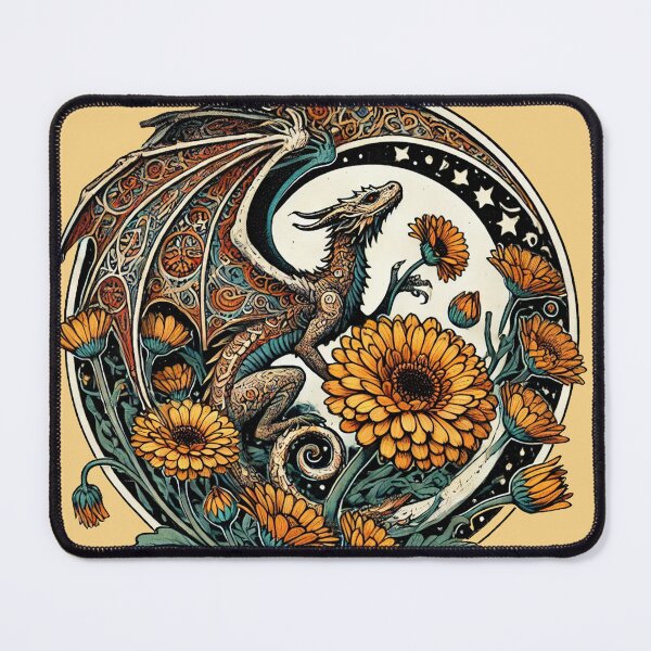 Item preview, Calendula Dragon designed and sold by FrictionMaxxing.