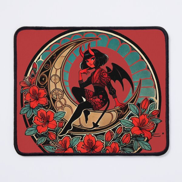 Item preview, Devil Pinup designed and sold by FrictionMaxxing.