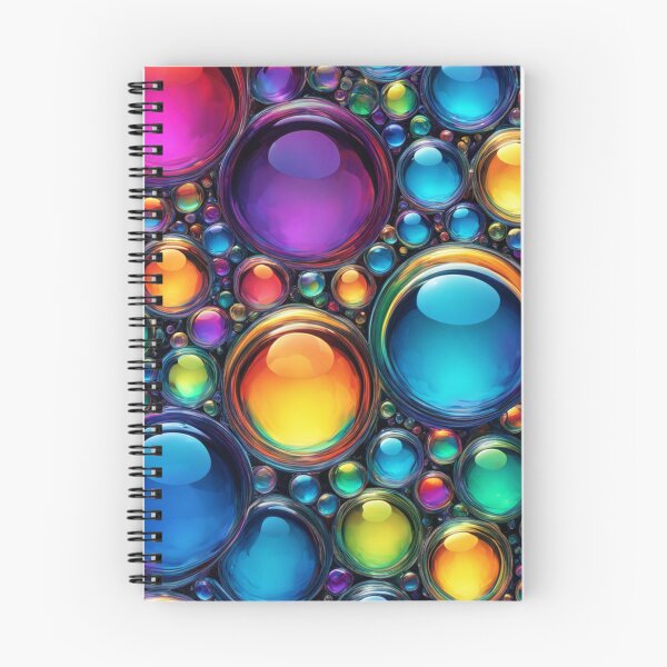 Item preview, DIGITAL PRINT - Rainbow Bubbles designed and sold by Homescu Ioana.