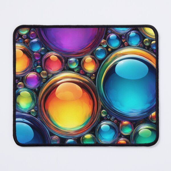 Item preview, DIGITAL PRINT - Rainbow Bubbles designed and sold by Homescu Ioana.