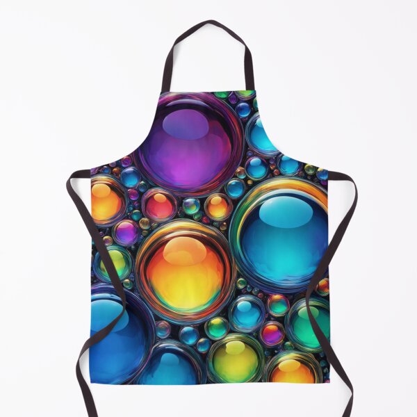 Item preview, DIGITAL PRINT - Rainbow Bubbles designed and sold by Homescu Ioana.