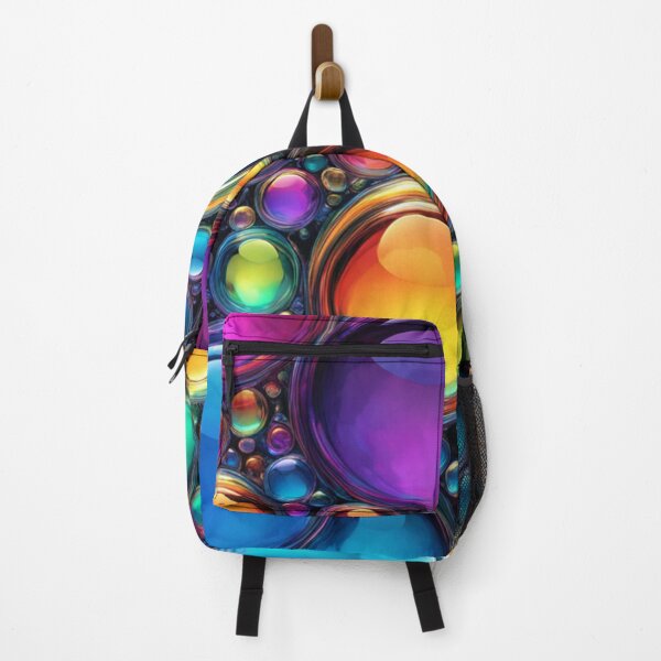 Item preview, DIGITAL PRINT - Rainbow Bubbles designed and sold by Homescu Ioana.