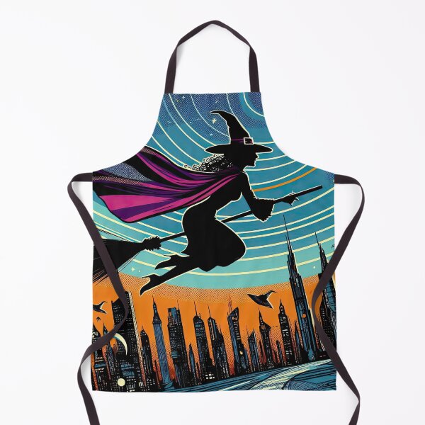 Item preview, Flying Witch Pop Art Style designed and sold by artofuniverse.