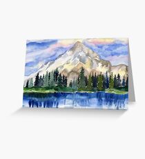 Mountain landscape Greeting Card