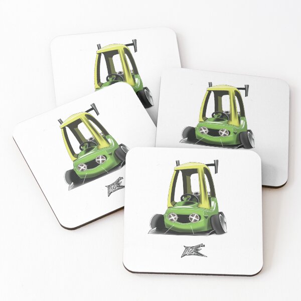 Item preview, kids toycar stanced green  designed and sold by NaquashM.