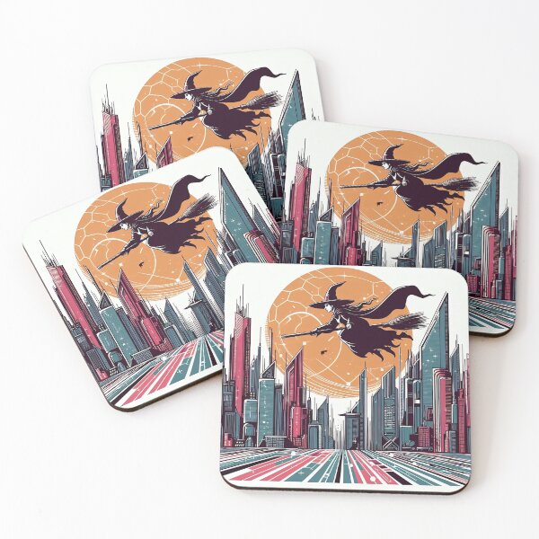 Item preview, Flying Witch Pop Art Style designed and sold by artofuniverse.