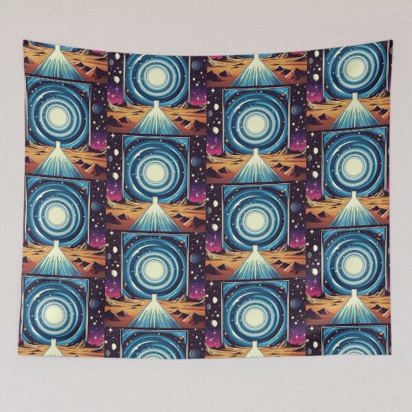 Item preview, Time Traveler and Portal Pop Art Style designed and sold by artofuniverse.