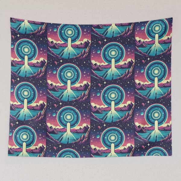 Item preview, Time Traveler and Portal Pop Art Style designed and sold by artofuniverse.