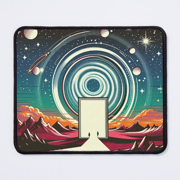 Item preview, Time Traveler and Portal Pop Art Style designed and sold by artofuniverse.