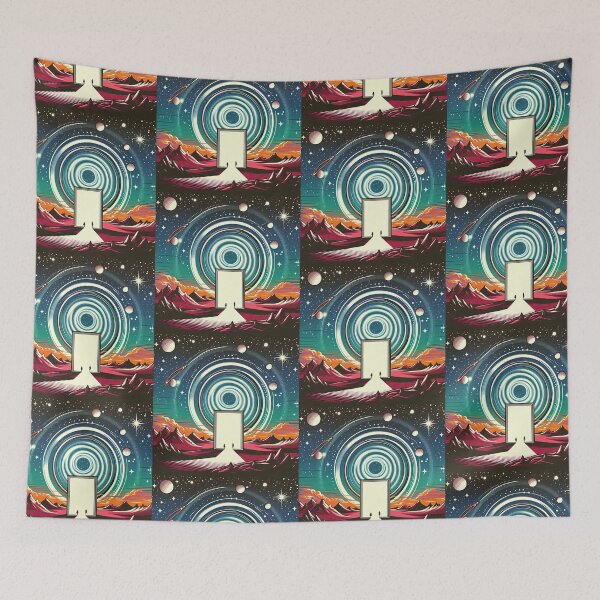Item preview, Time Traveler and Portal Pop Art Style designed and sold by artofuniverse.