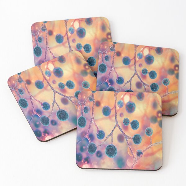 Item preview, Intricate Mold Spore Patterns designed and sold by mittie101.