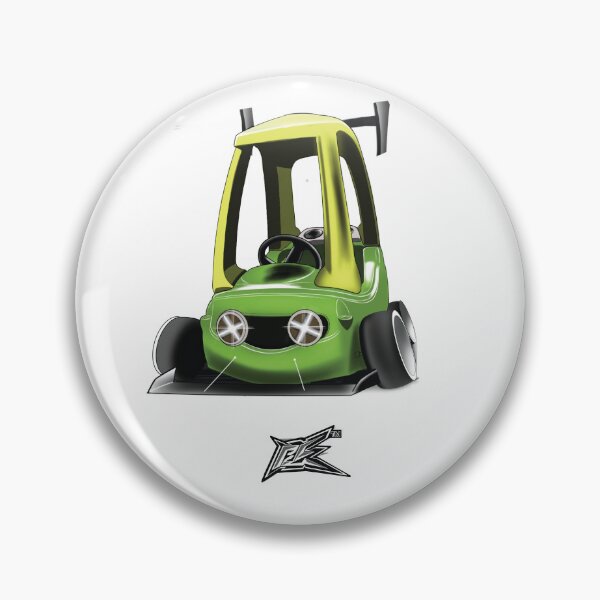 Item preview, kids toycar stanced green  designed and sold by NaquashM.