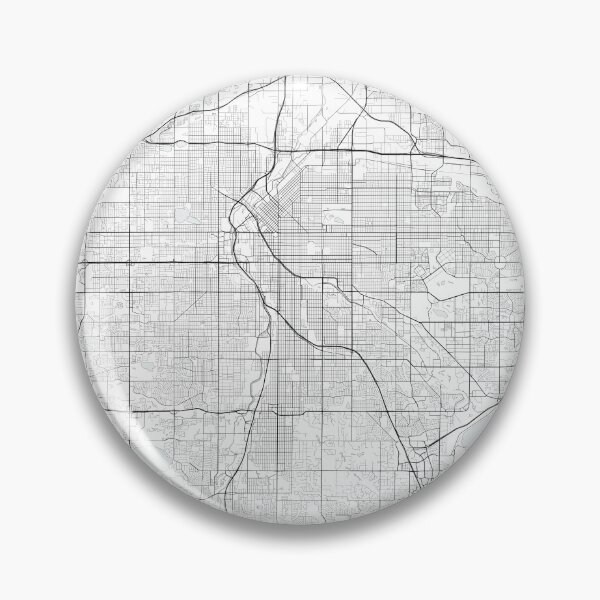 Item preview, Denver City Map designed and sold by OrtaMaps.