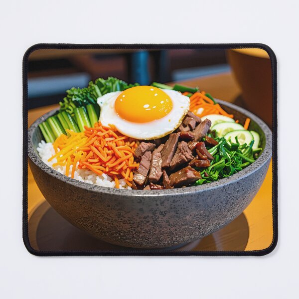 Item preview, Bibimbap Bliss - A Korean Culinary Classic designed and sold by osirisglobal.