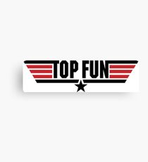 TopGun TopFun Canvas Print
