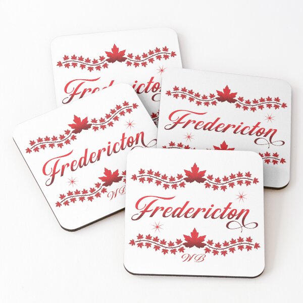 Item preview, Fredericton a Big Bold and Red Design by Tjays on a Cool designed and sold by TJays.