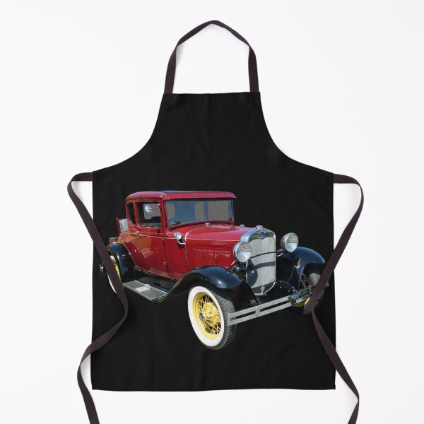 Item preview, A vintage red car. designed and sold by Karine Dupras.