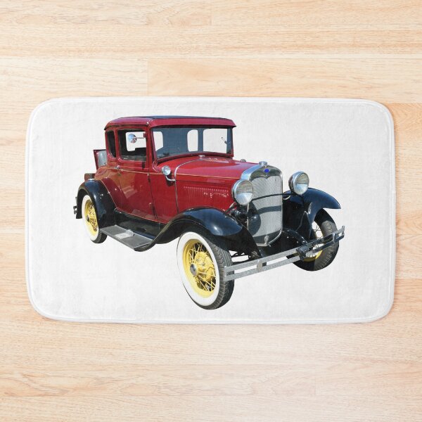 Item preview, A vintage red car. designed and sold by Karine Dupras.
