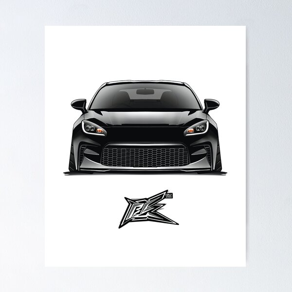 Item preview, toyota gr86 brz black  designed and sold by NaquashM.