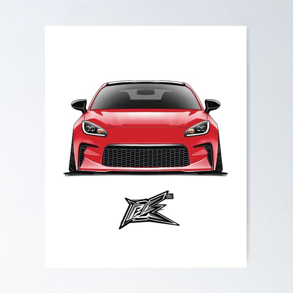 Item preview, toyota gr86 brz red  designed and sold by NaquashM.