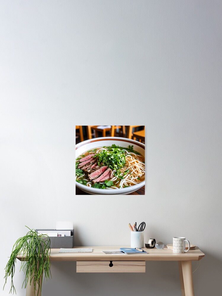 Vietnamese Pho - A Bowl of Comfort and Flavour Poster