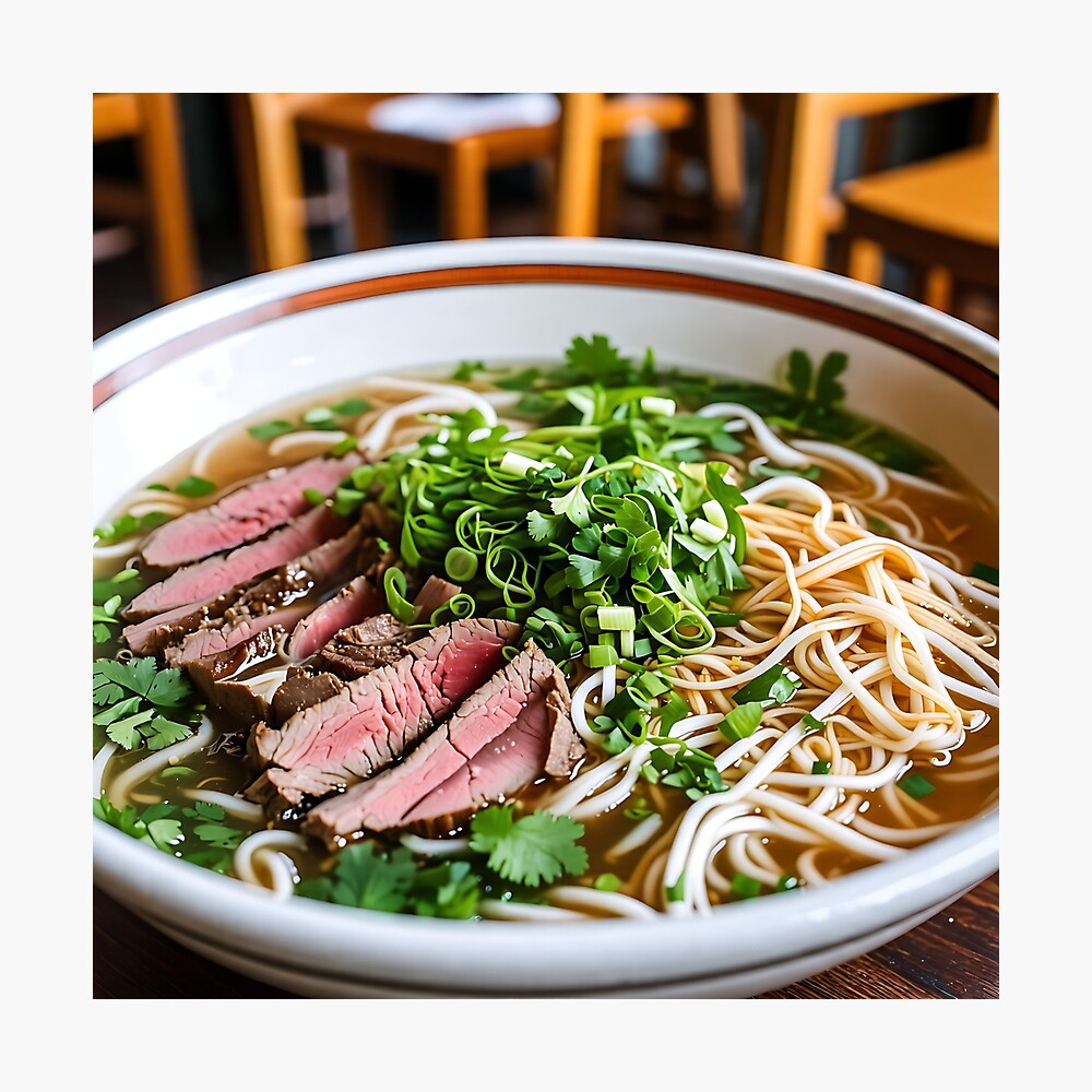 Vietnamese Pho - A Bowl of Comfort and Flavour Poster