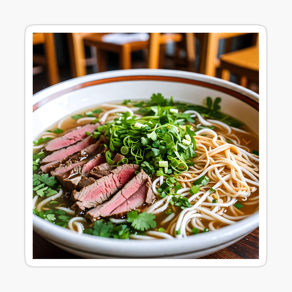 Vietnamese Pho - A Bowl of Comfort and Flavour Poster