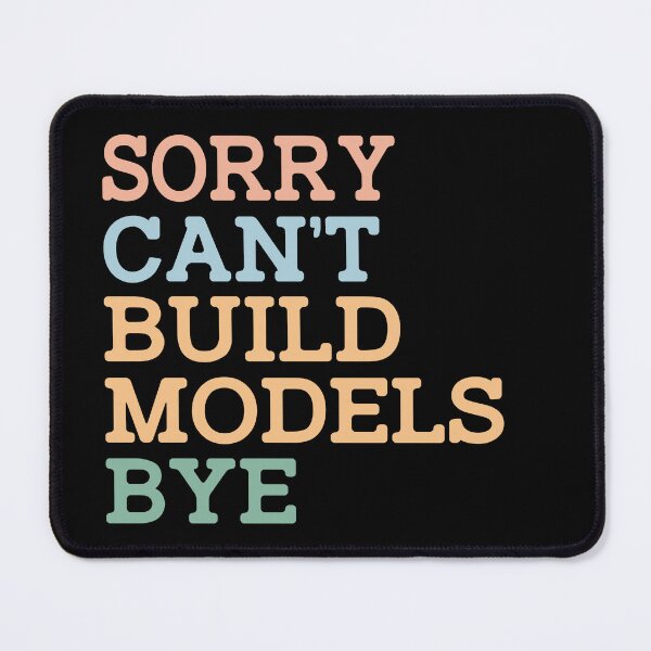 Item preview, Sorry Can't Build Models Bye designed and sold by raedattia.