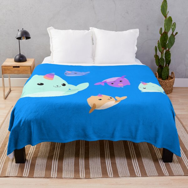 Item preview, Cute Narwhal Family designed and sold by BMBIllustration.