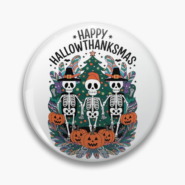 Item preview, Happy Hallowthanksmas designed and sold by Angry Swan Designs.