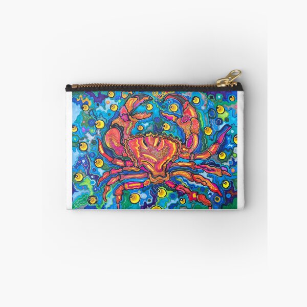 Item preview, A psychedelic crab designed and sold by DARIA REVERDIN.